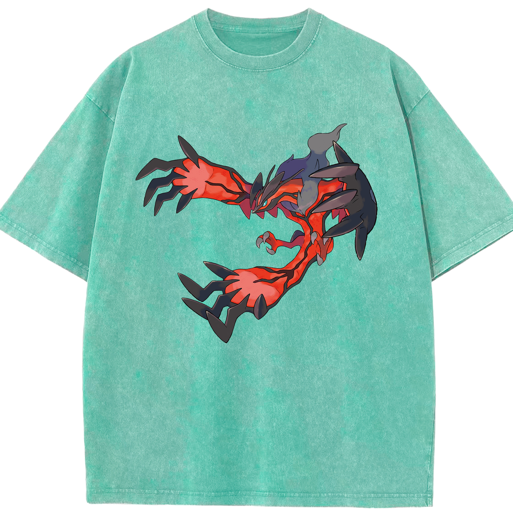 （画像用） ポケットモンスター Pokémon 綿100% ヴィンテージ風 半袖Tシャツ（フロントプリント）